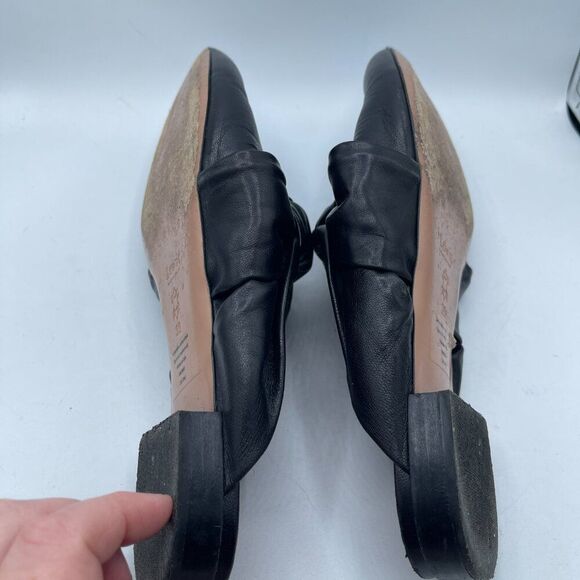 LEWIT  Cara Knotted Mules Black Size 39 - Picture 9 of 11
